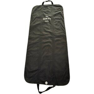 Berluti Garment Bag Dust Cover Travel Carrier Bag Dust Black Authentic 53”x23”